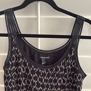 Club Monaco Black and White Women's Dress - 0